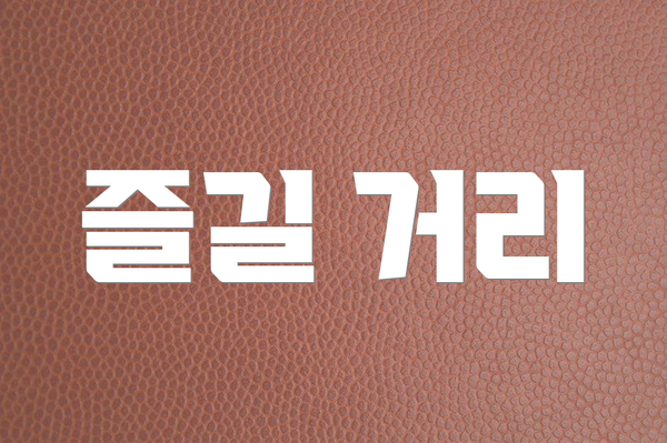 즐길 거리