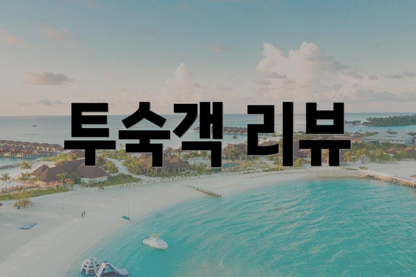 투숙객 리뷰
